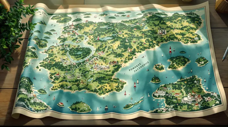 Pomorze Zachodnie Mapa Miejscowości – Odkryj Region